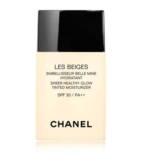 chanel les beiges sheer healthy glow moisturizing tint swatches|Chanel tinted moisturizer.